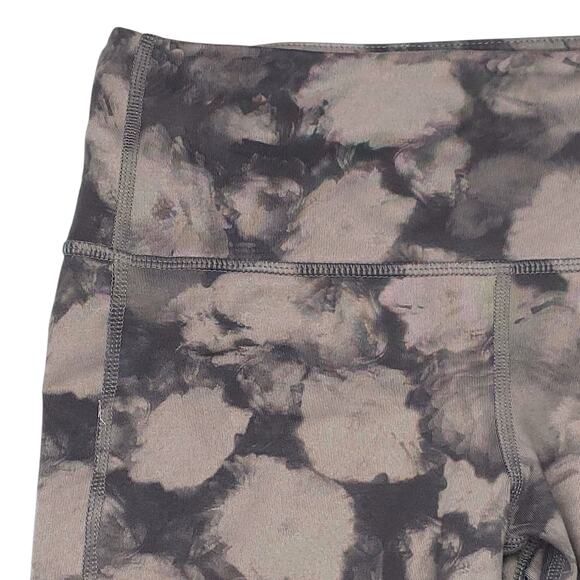 Athleta Leggings Womens S Gray Mid Rise Chaturanga Tie Dye Active Yoga - Picture 3 of 12